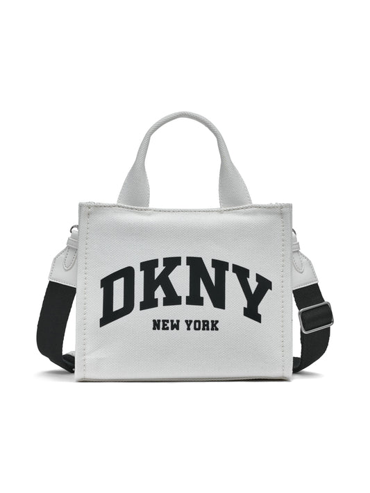 DKNY Women Cream Solid Tote Bags