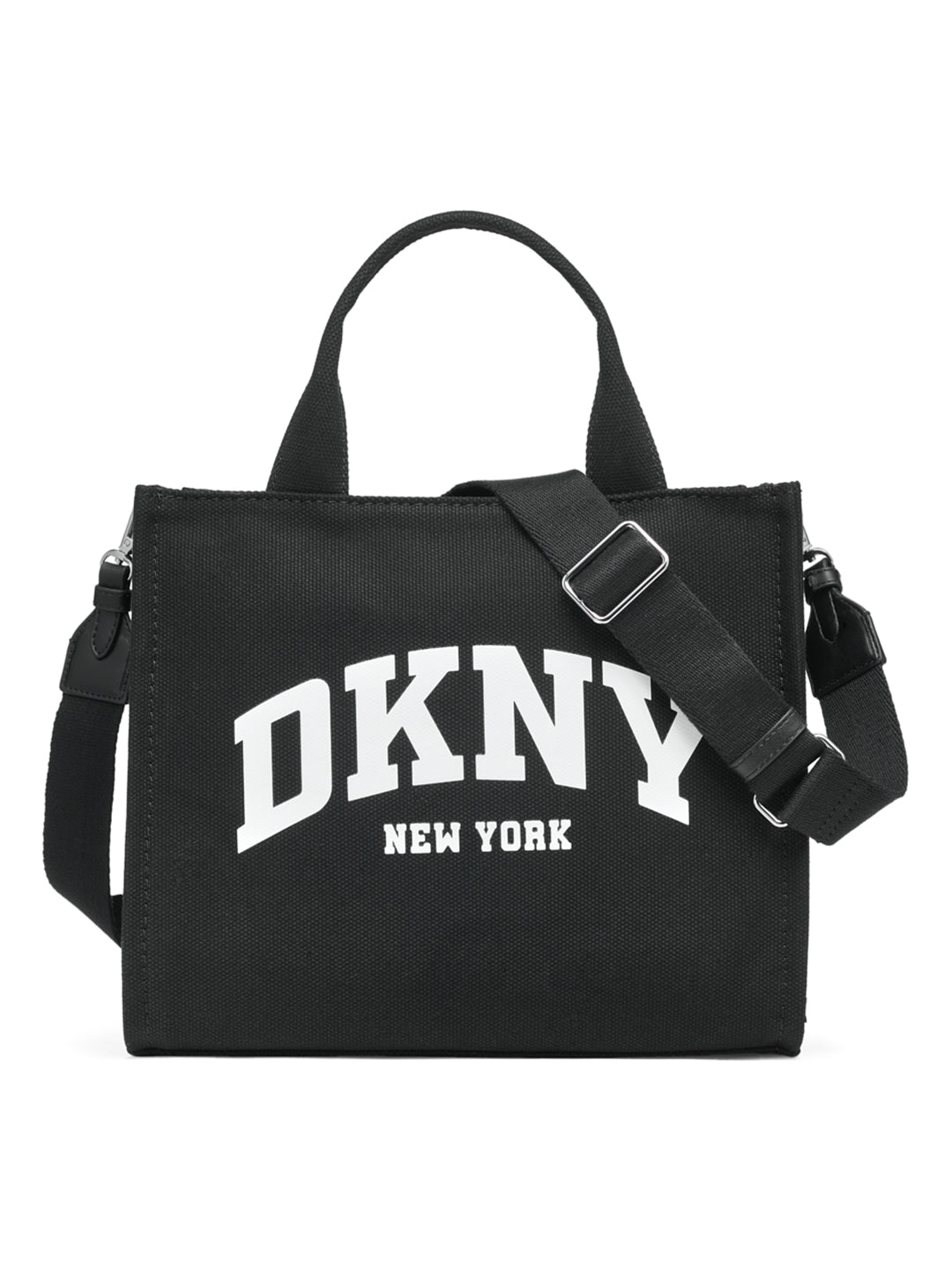 DKNY Women Black Solid Tote Bags