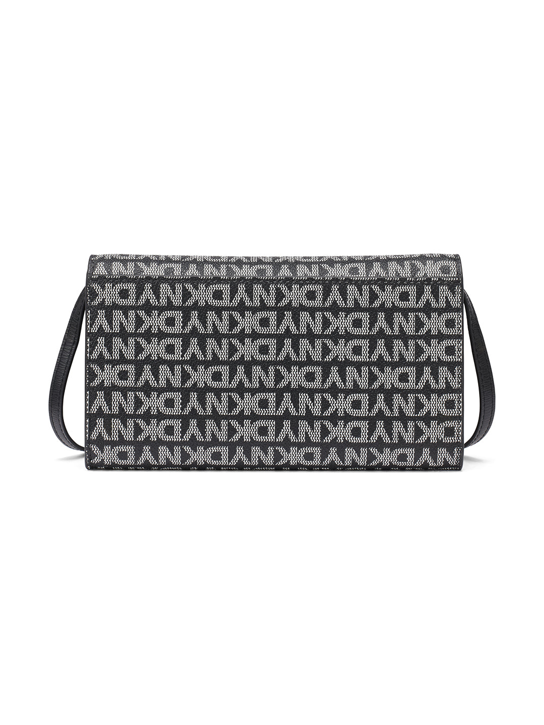DKNY Women Black Printed Wallet