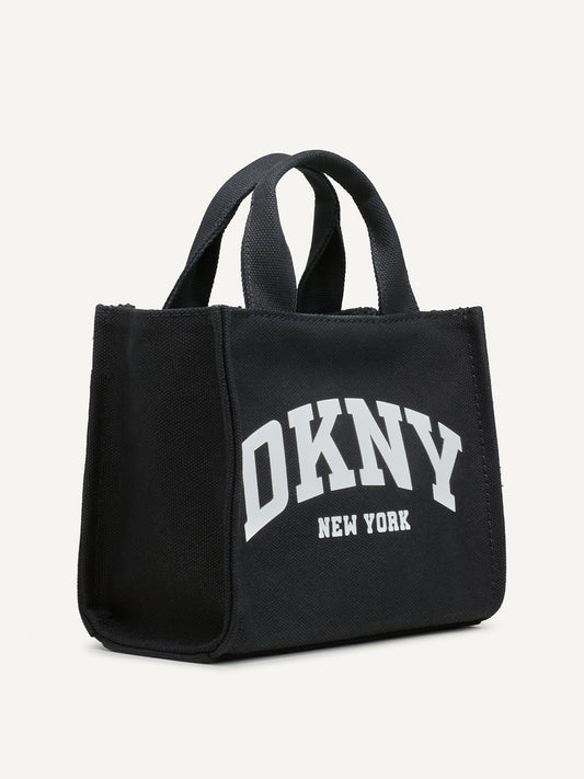 DKNY Women Black Solid Tote Bags
