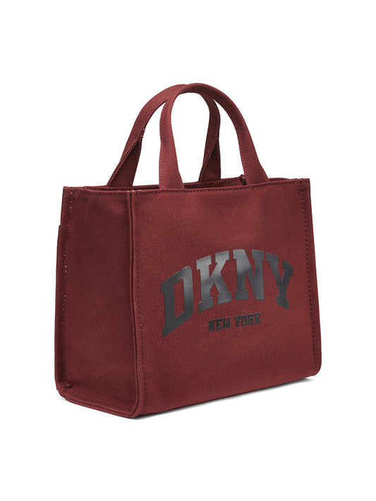 DKNY Women Red Solid Tote Bags