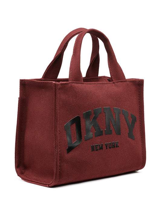 DKNY Women Red Solid Tote Bags
