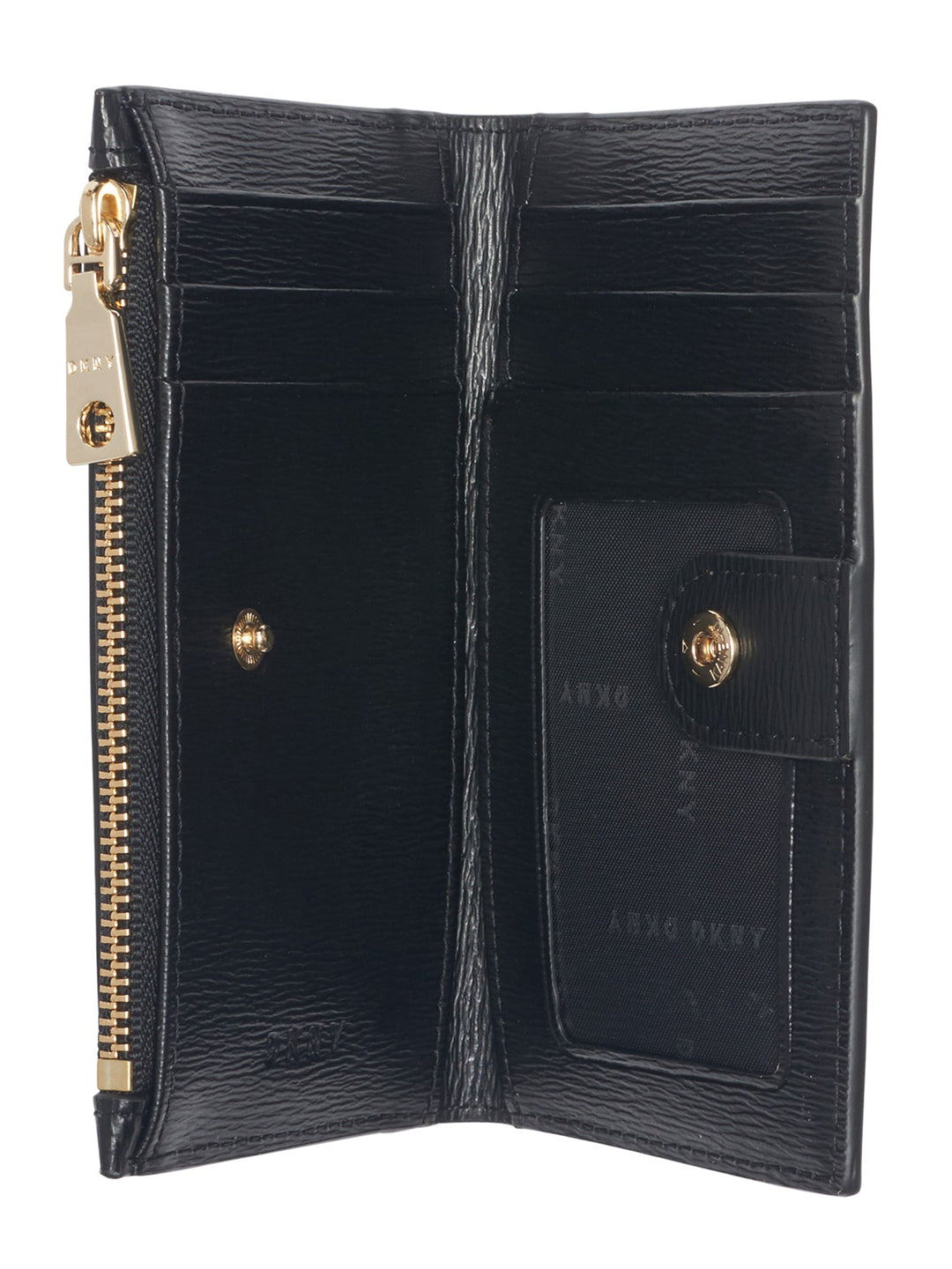 DKNY Women Black Solid Wallet