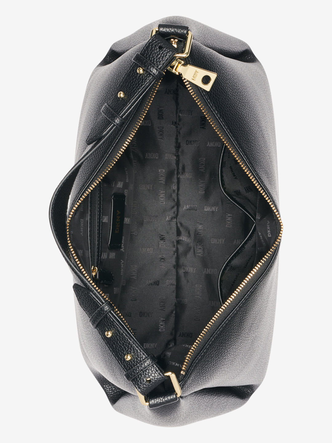 DKNY Women Black Solid Handbag