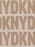 DKNY Women Beige Printed Handbag
