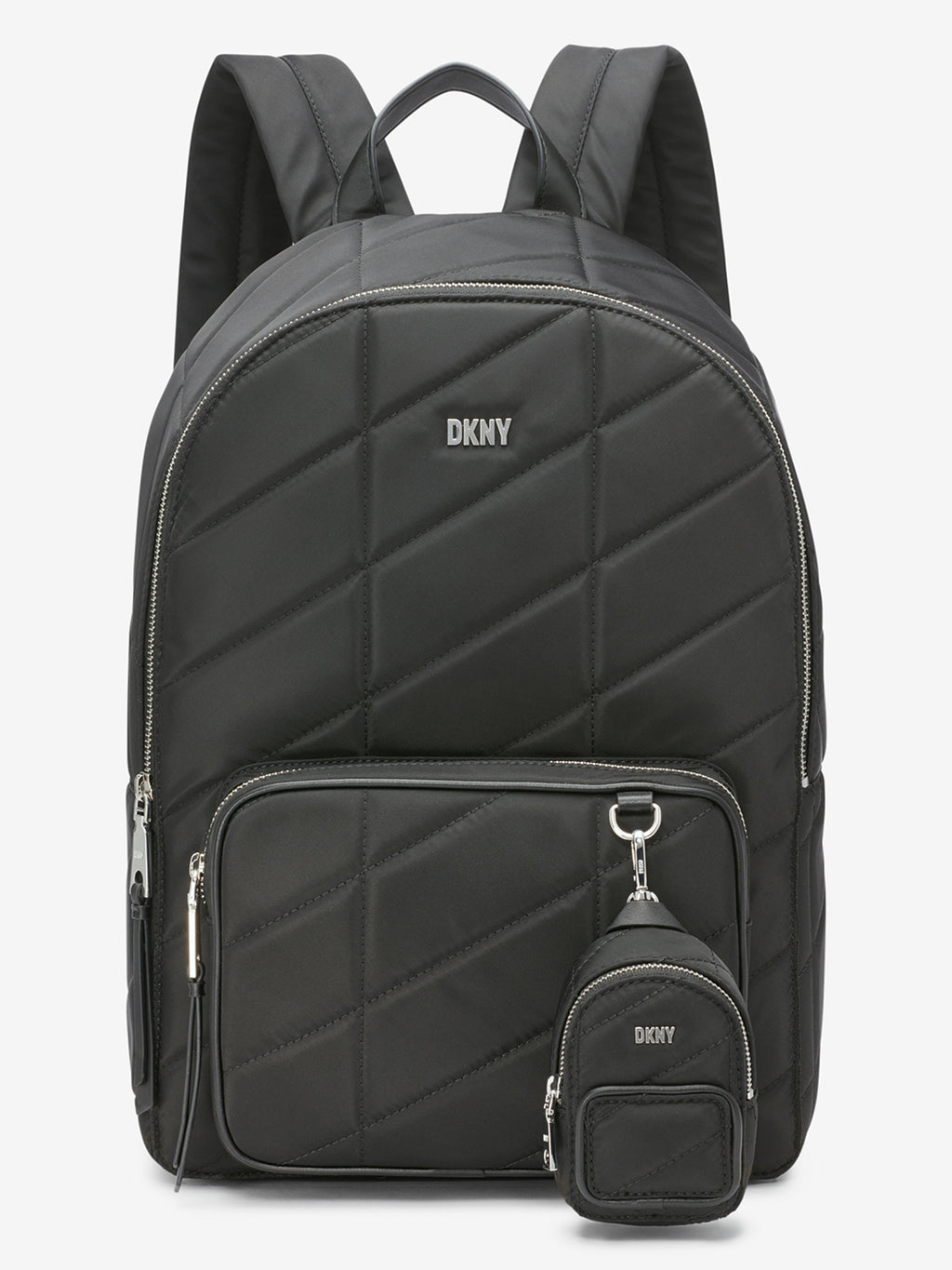 DKNY Black Polyurethane Women\'s Backpack DKNY Backpack Pvc in Black | Lyst main image 2