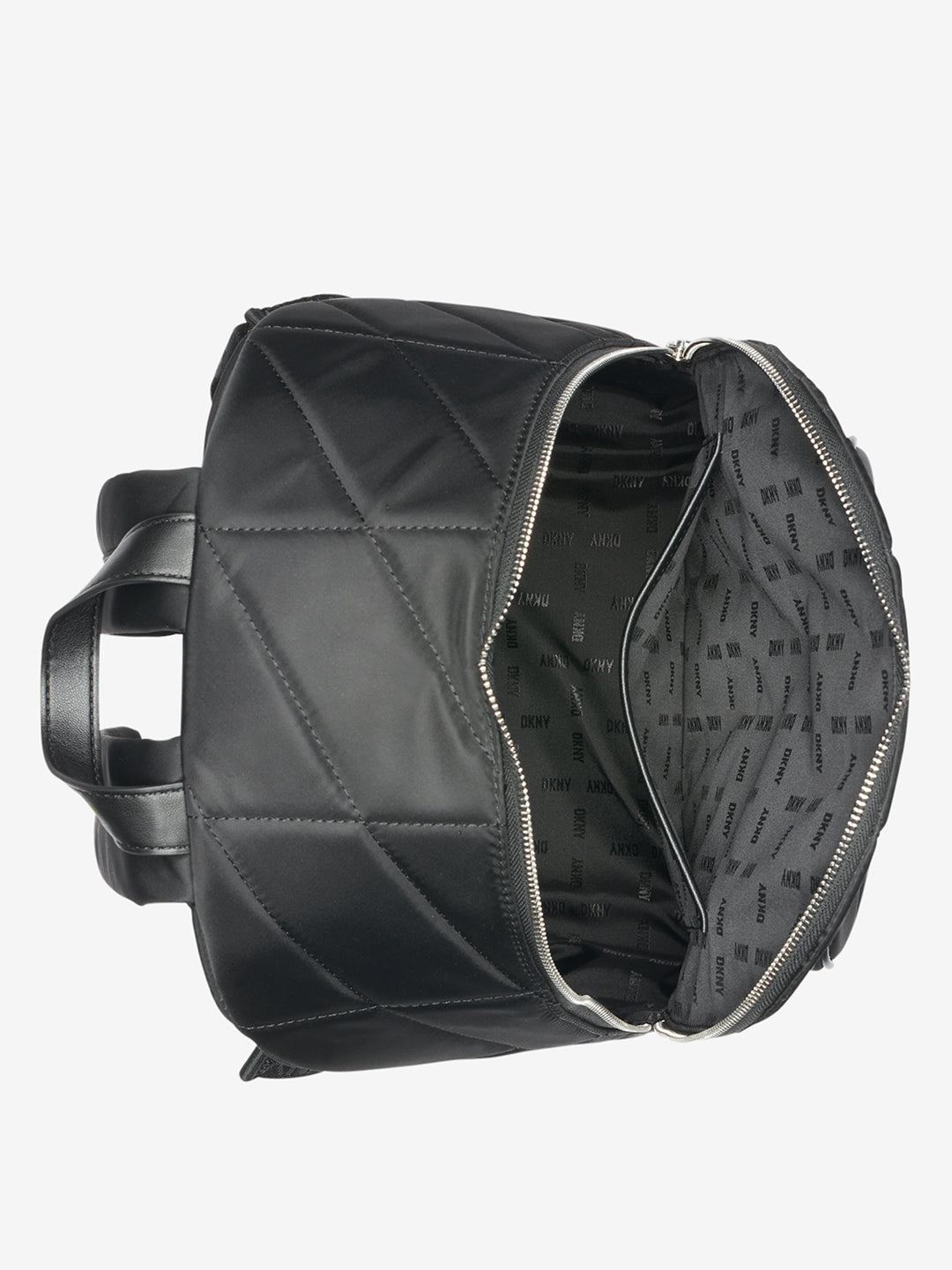 DKNY Women Black Solid Backpack