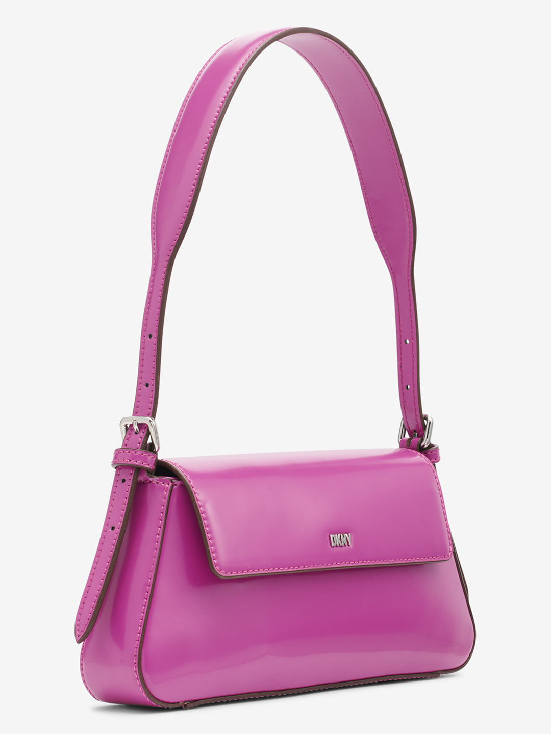 DKNY Women Pink Solid Handbag