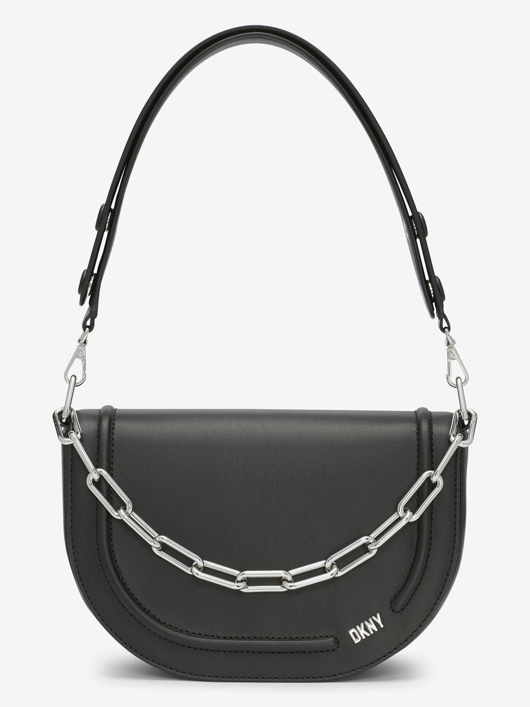 DKNY Women Black Solid Handbag