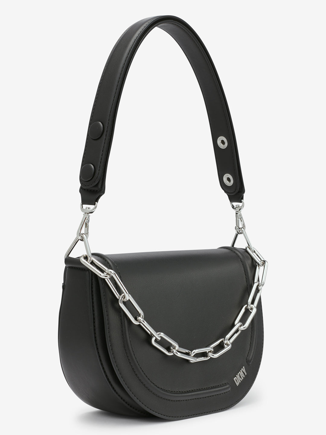 DKNY Women Black Solid Handbag