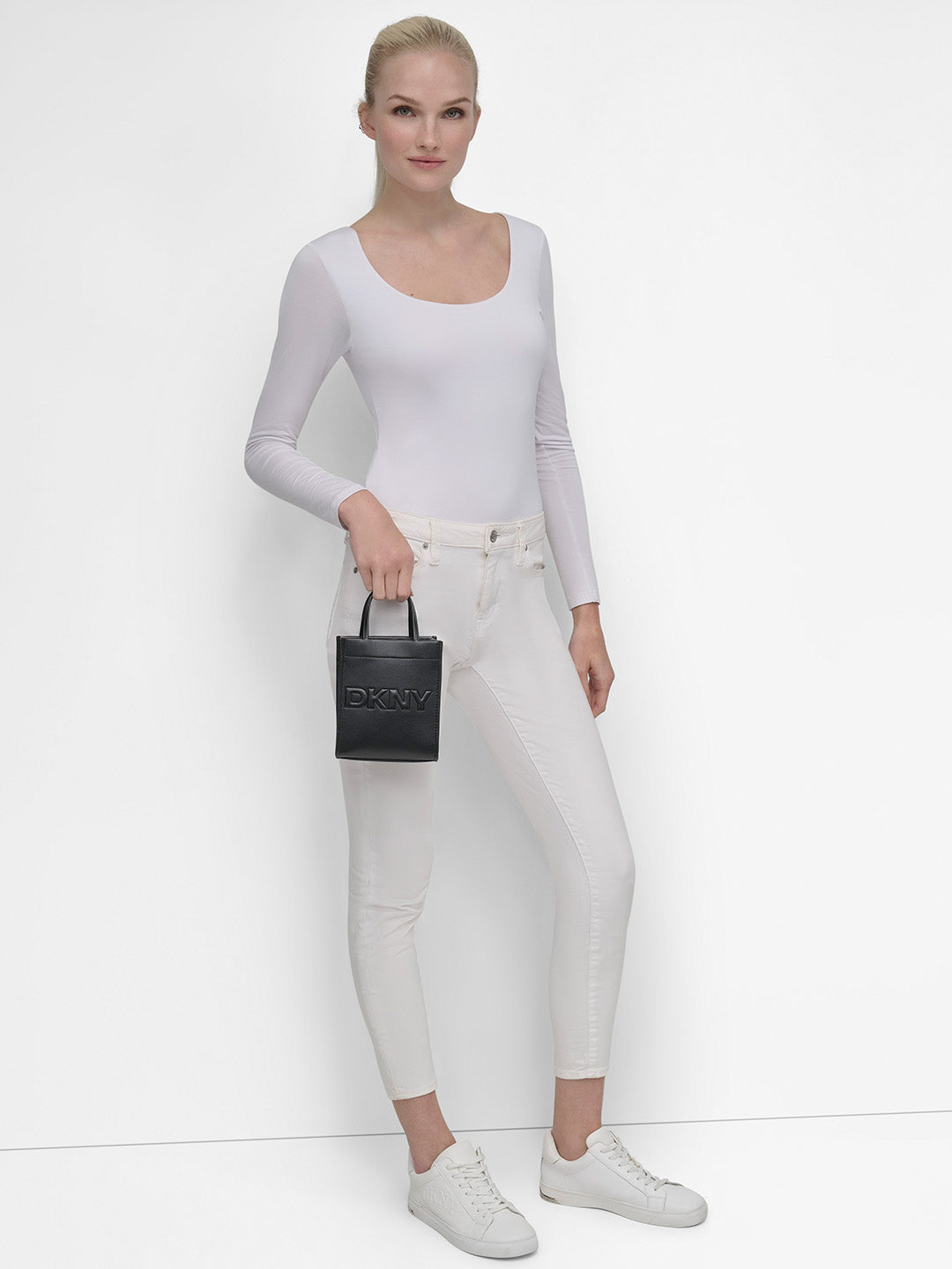 DKNY Women Black Solid Crossbody Bag