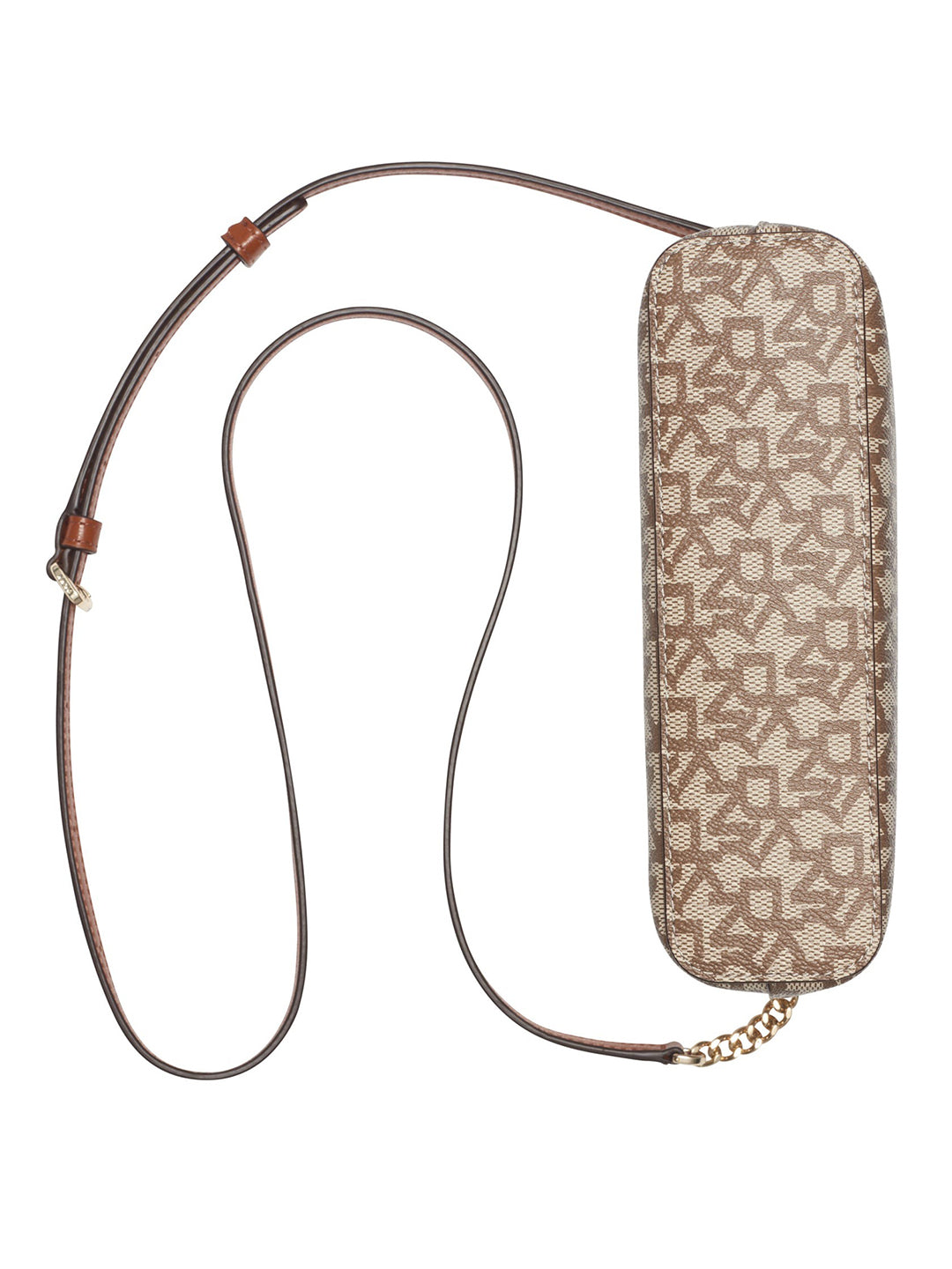 DKNY Women Beige Printed Crossbody Bags