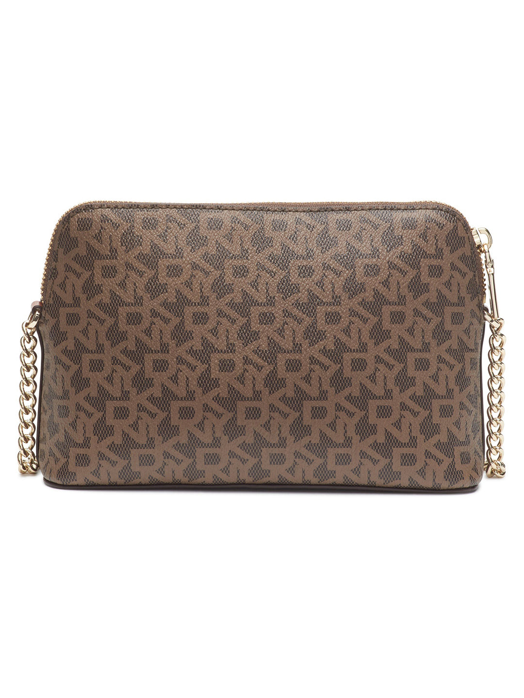 DKNY Women Brown Printed Crossbody Bags