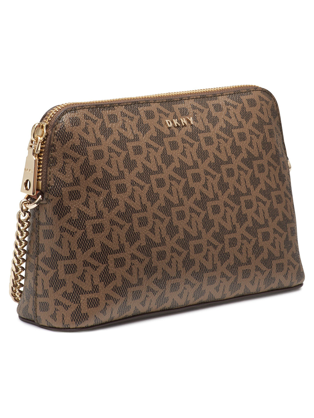 DKNY Women Brown Printed Crossbody Bags