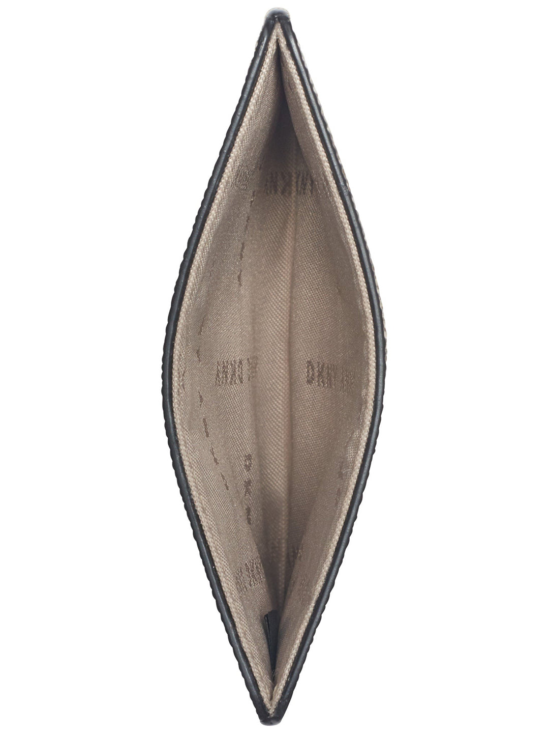 DKNY Women Beige Printed Card Case