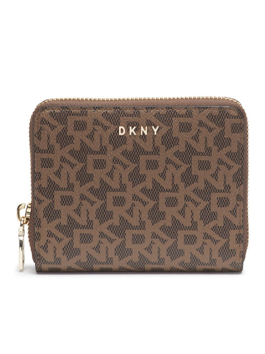 DKNY Women Brown Printed Wallet