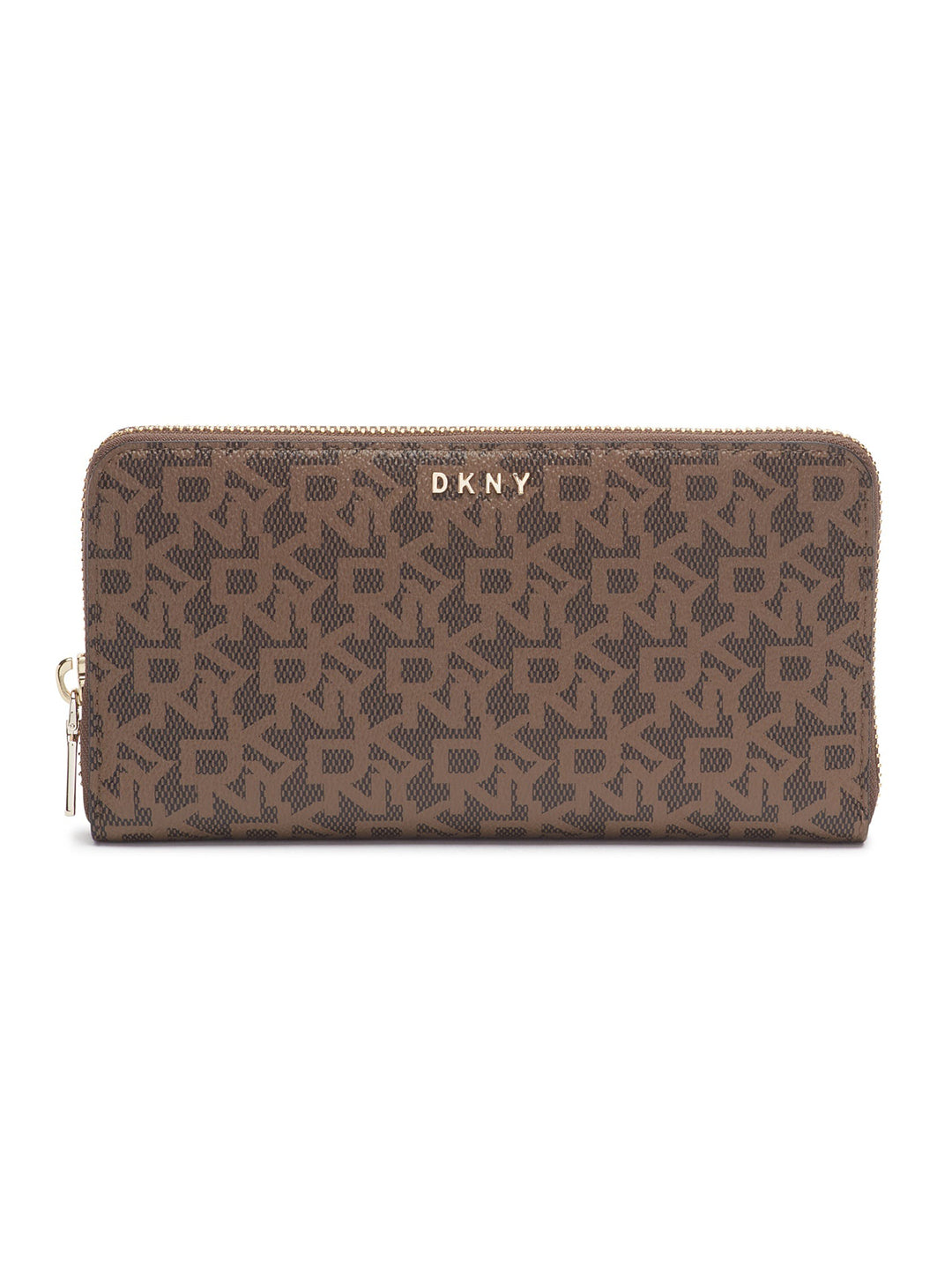 DKNY Women Brown Printed Wallet
