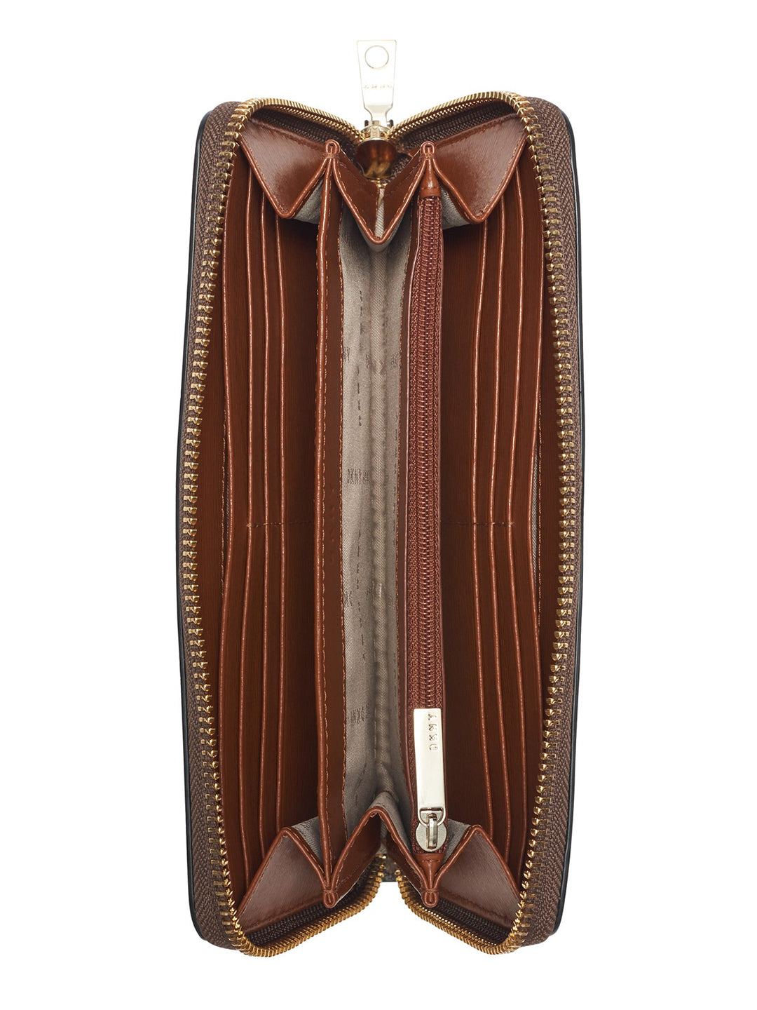 DKNY Women Brown Printed Wallet