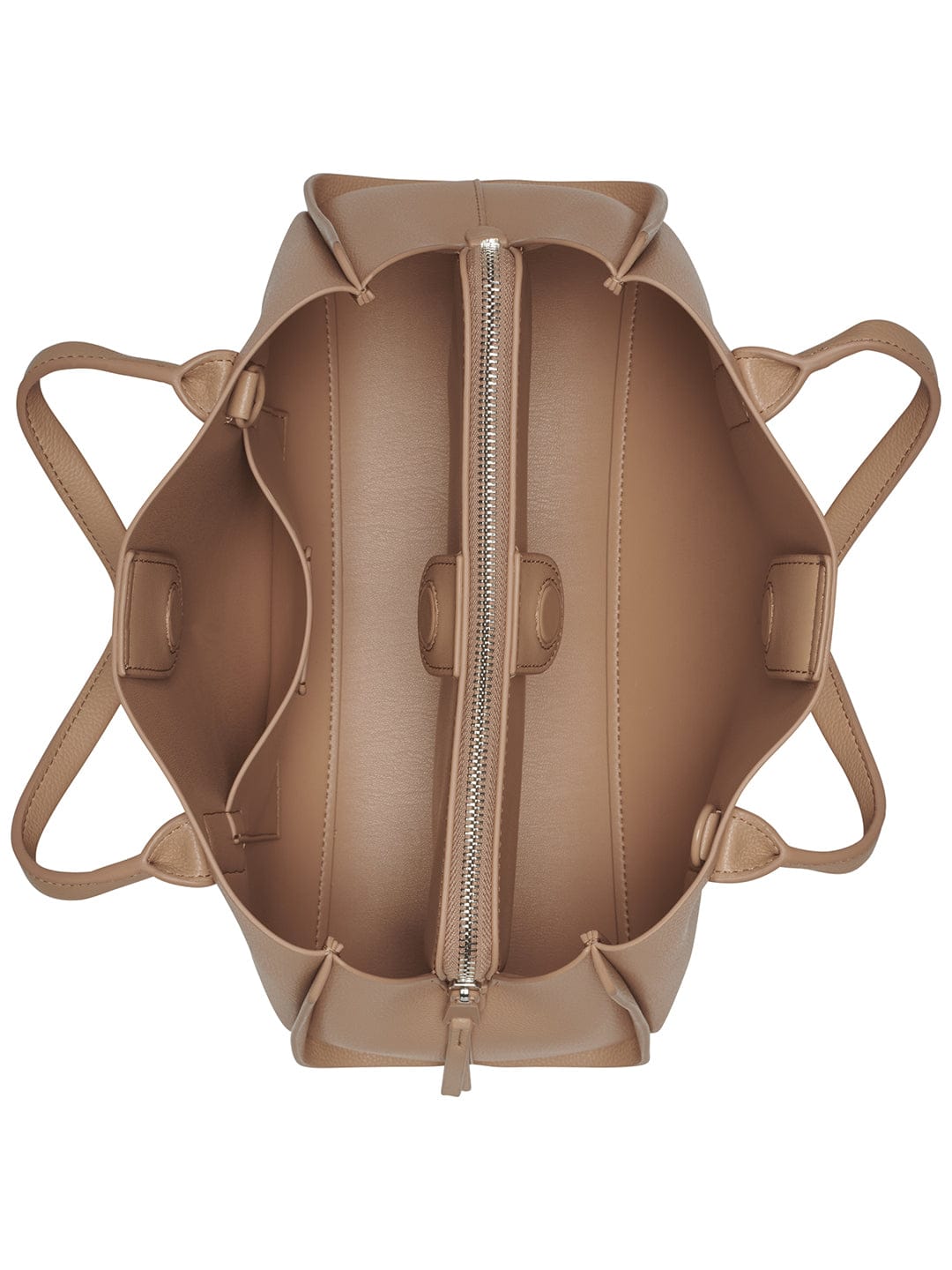 DKNY Women Beige Solid Handbags