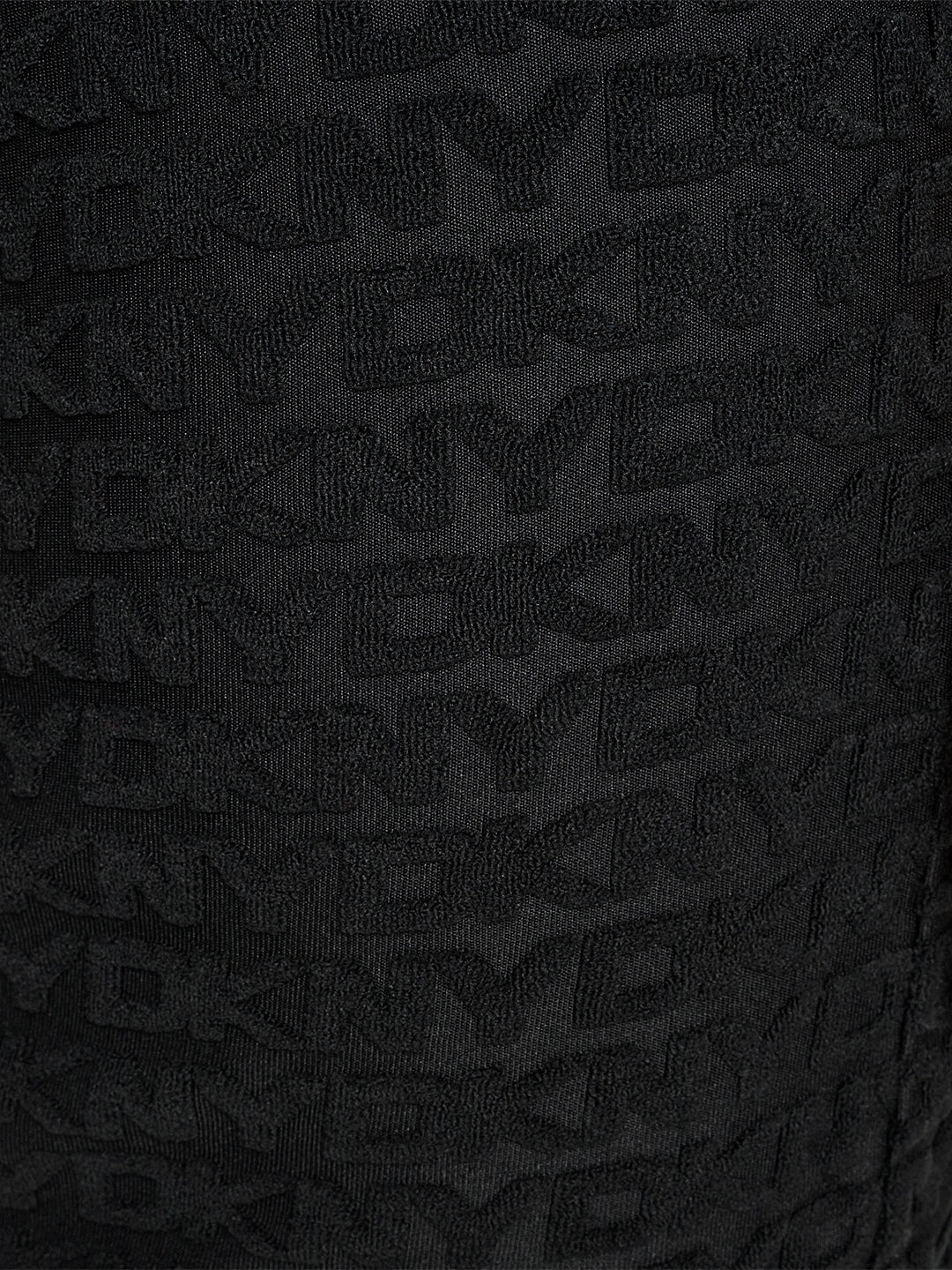 DKNY Women Black Solid Round Neck Dress