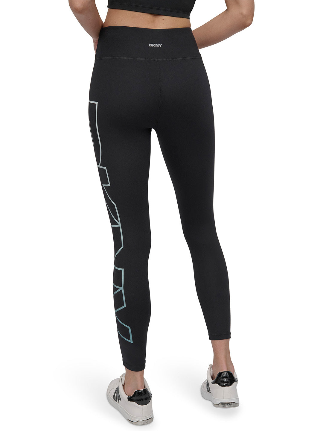 DKNY Women Blue Skinny Fit Solid Leggings