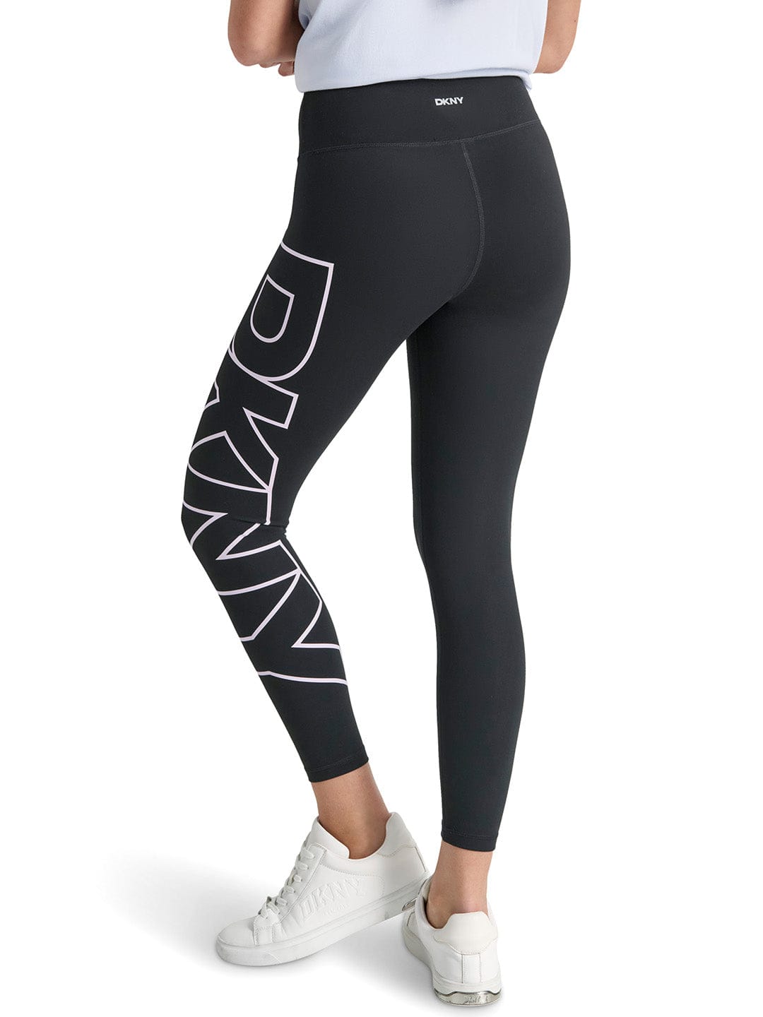 DKNY Women Black Skinny Fit Solid Leggings