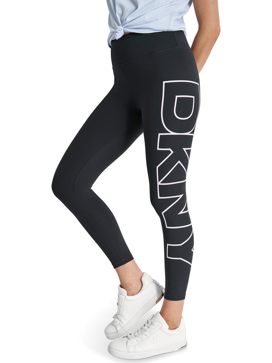 DKNY Women Black Skinny Fit Solid Leggings
