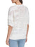 DKNY Women Off White Printed Round Neck Short Sleeves T-Shirt