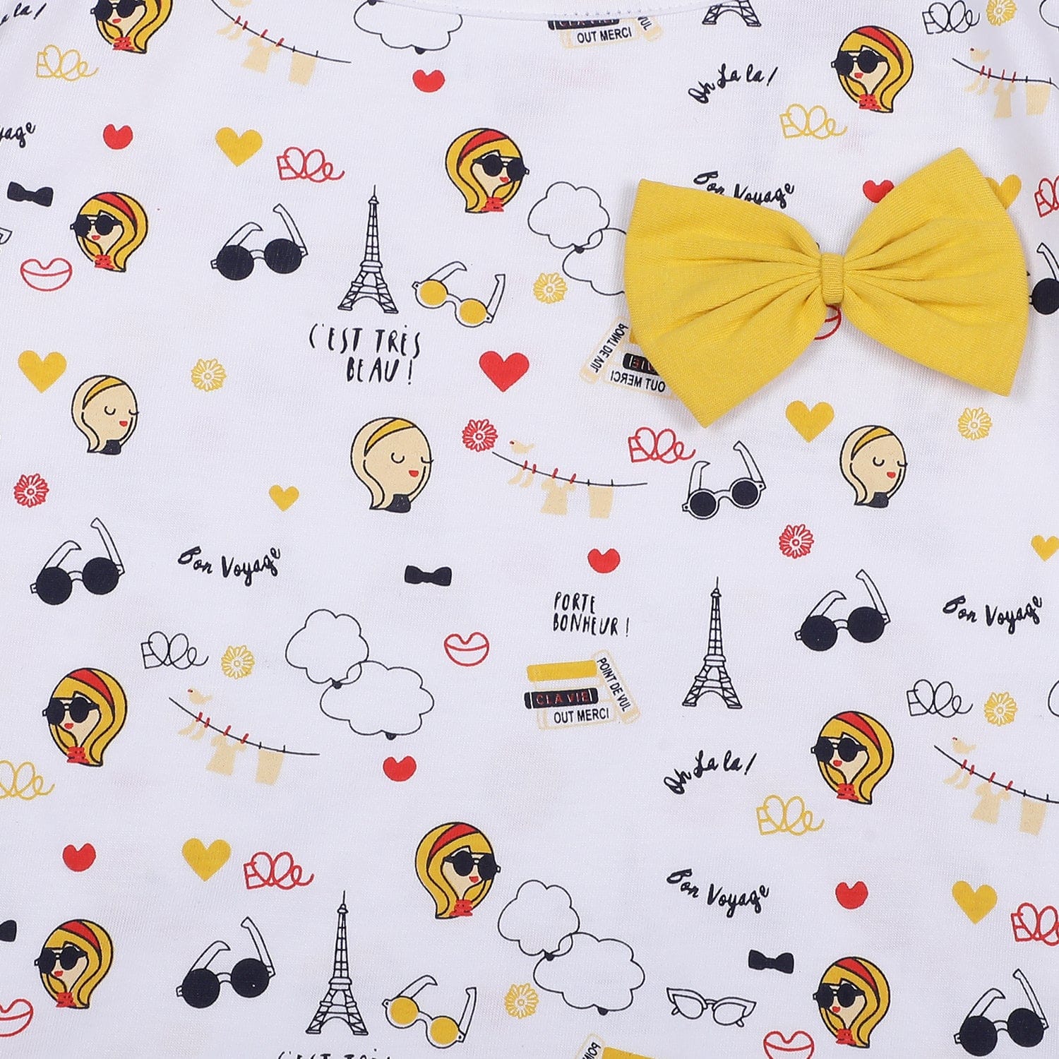 Elle Kids Round Neck Dress