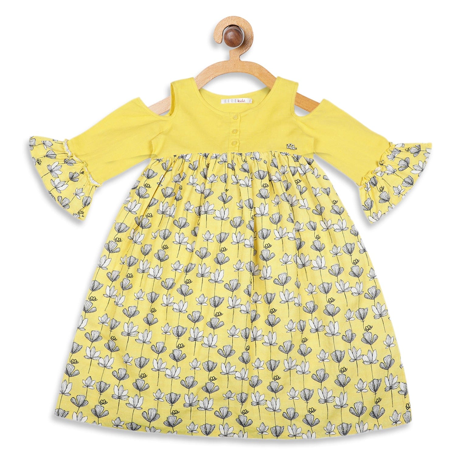 Elle Kids Round Neck Dress