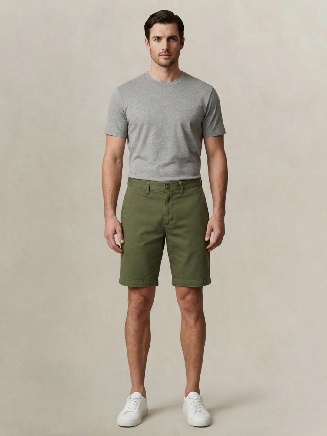 Gant Men Green Chino Shorts