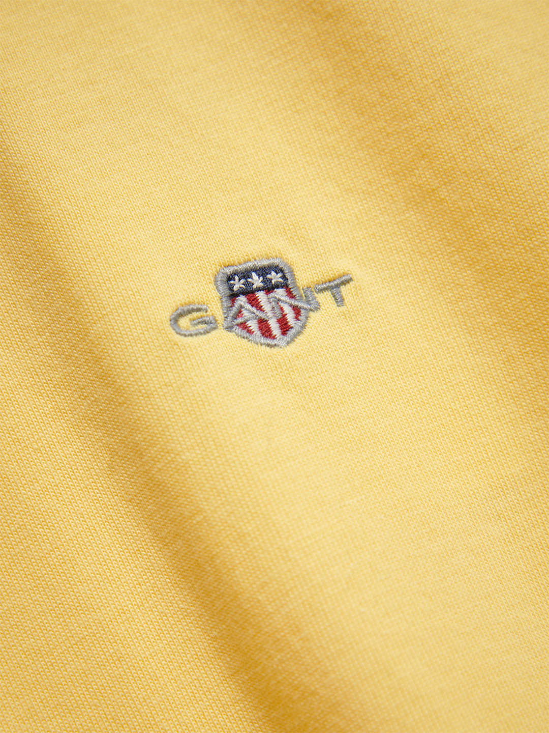 Gant Boys Yellow Round Neck T-Shirt