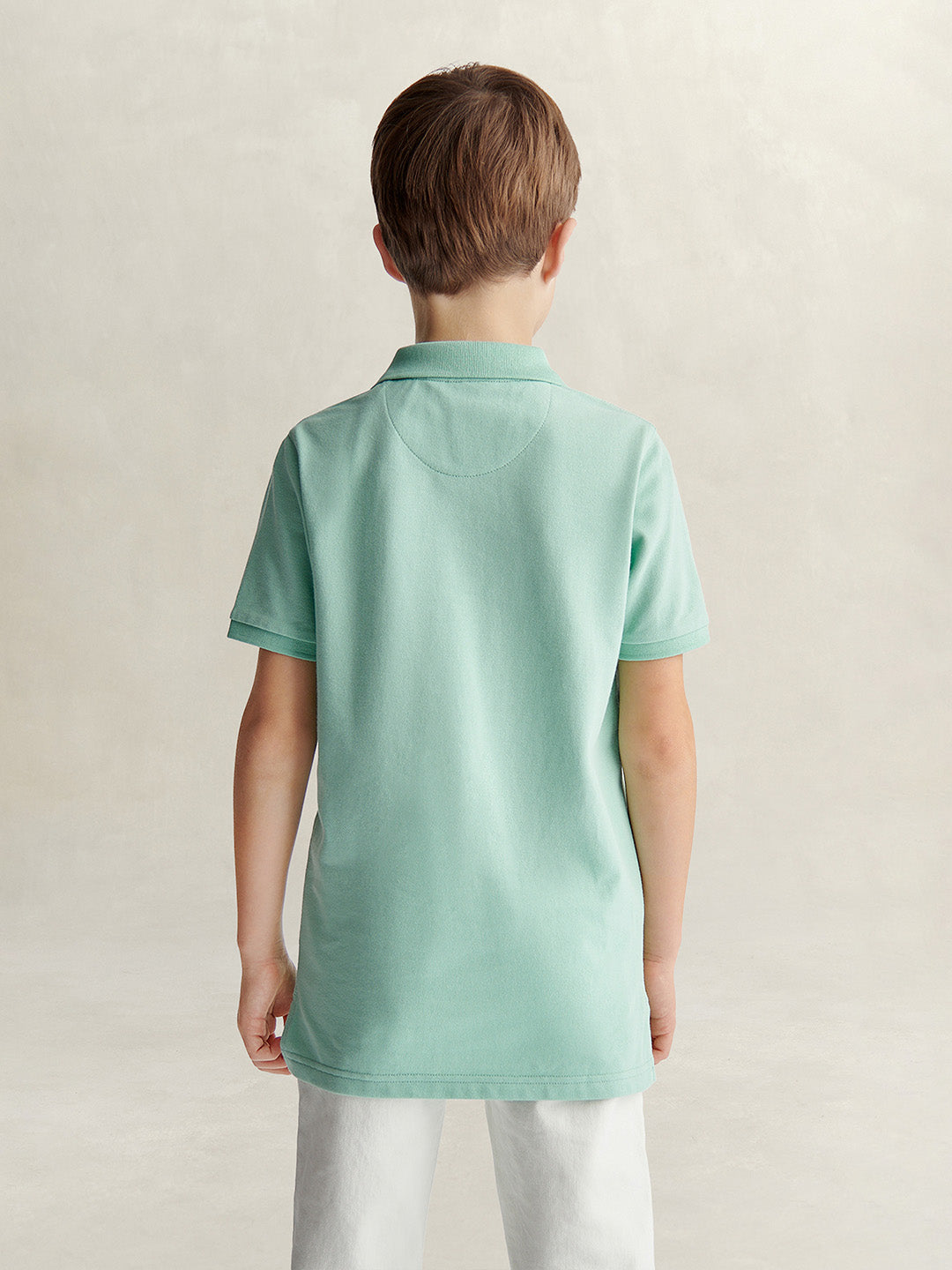 Gant Boys Green Polo T-Shirt