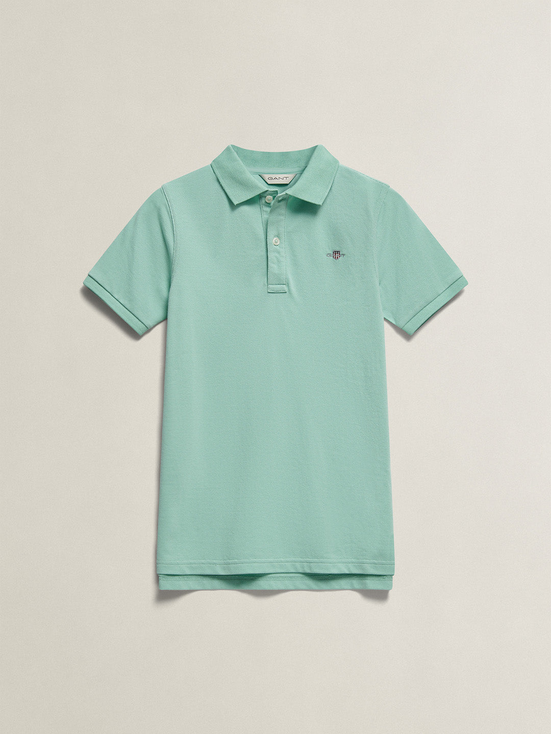 Gant Boys Green Polo T-Shirt