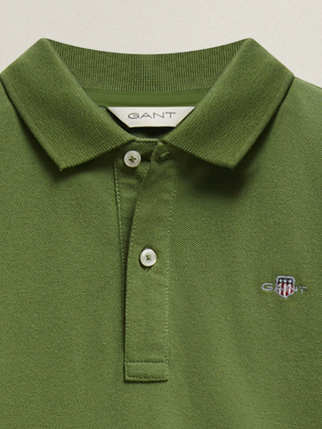 Gant Boys Dark Green Polo T-Shirt