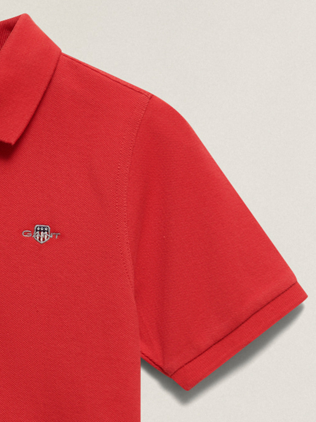 Gant Boys Red Polo T-Shirt