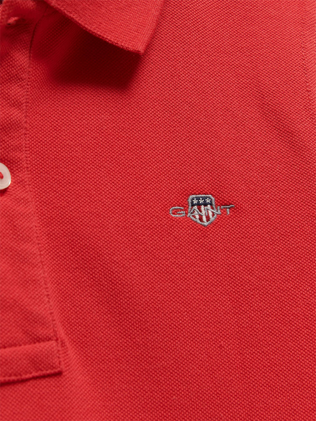 Gant Boys Red Polo T-Shirt