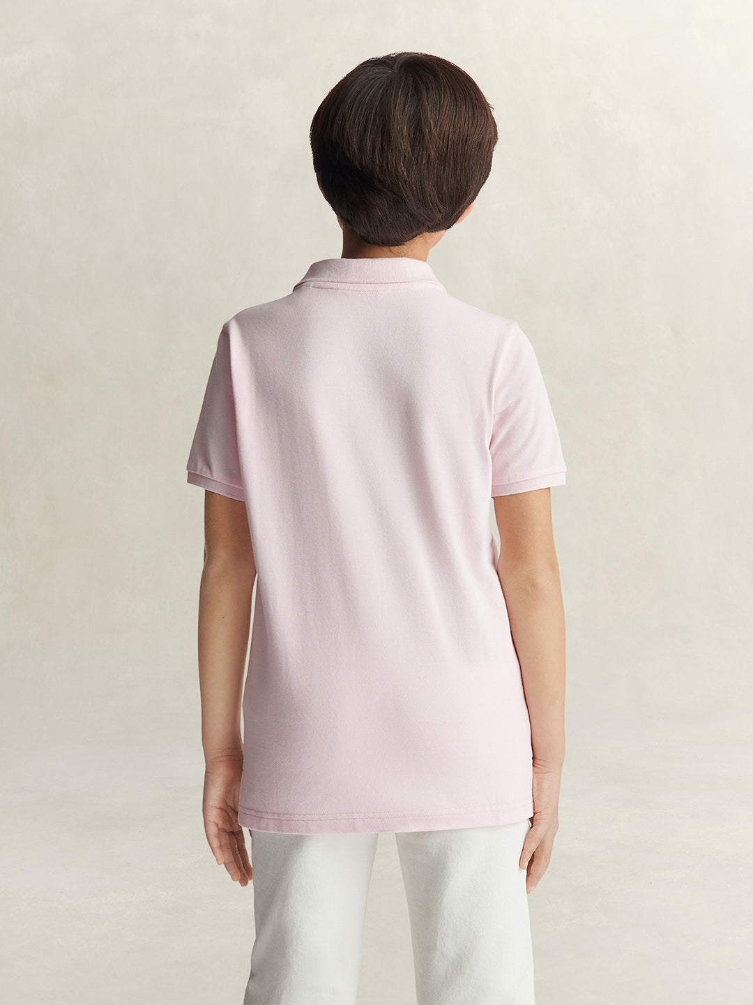 Gant Boys Pink Polo T-Shirt