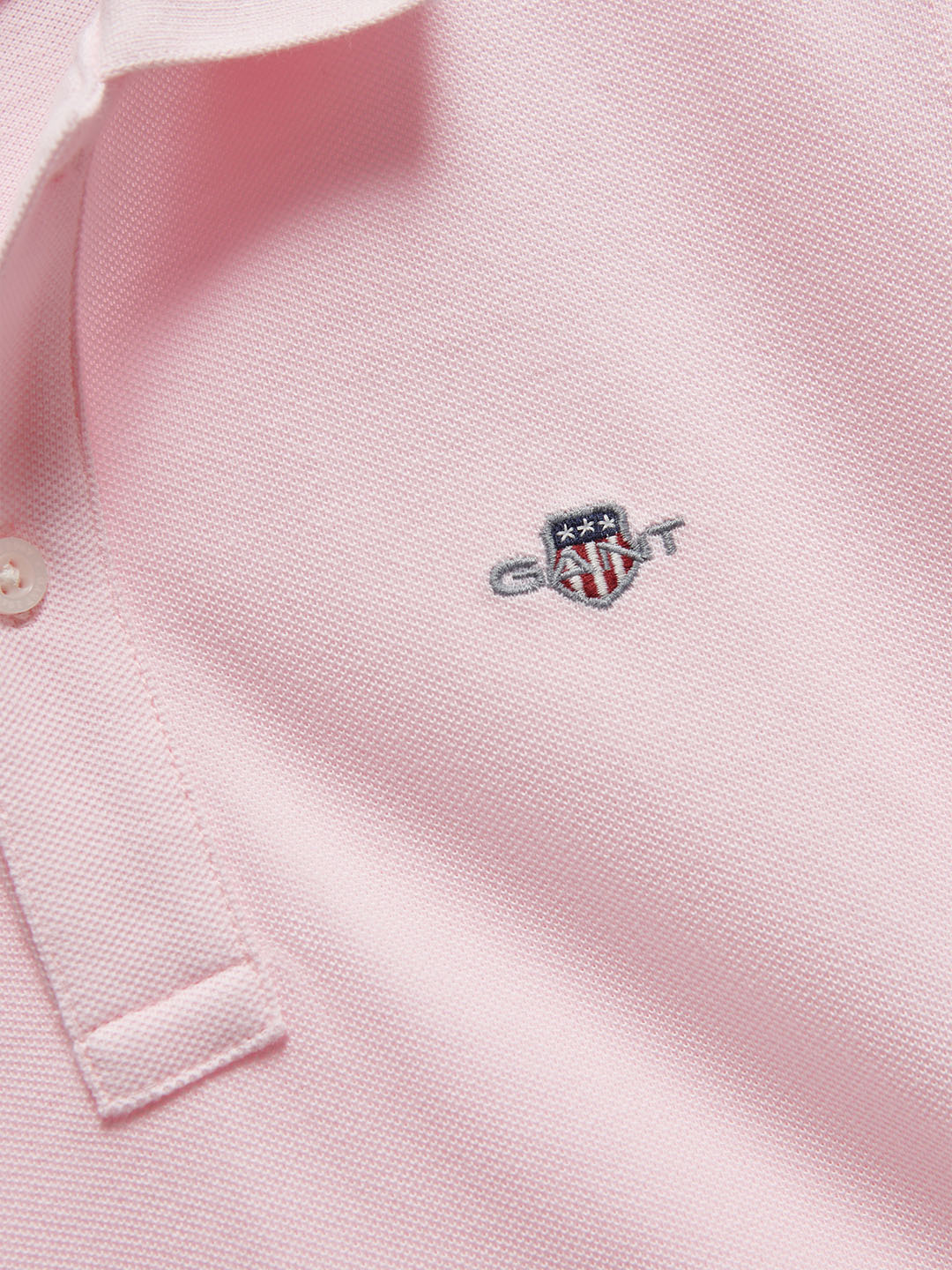 Gant Boys Pink Polo T-Shirt