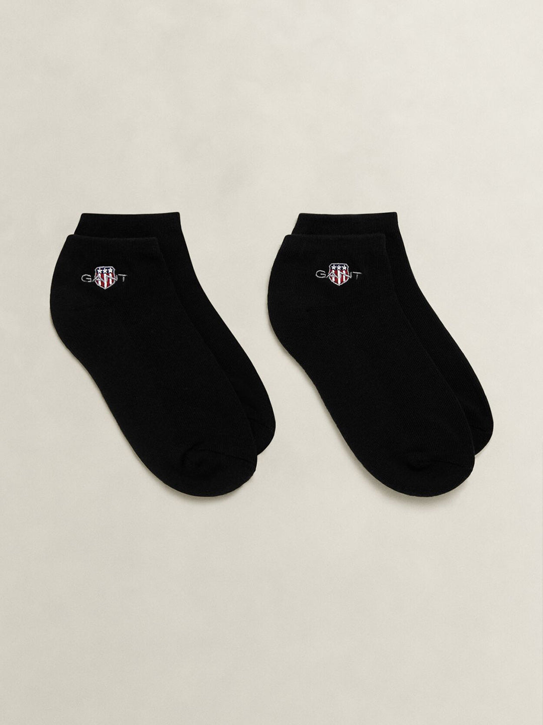 Gant Boys Black Solid Socks Pack of 3