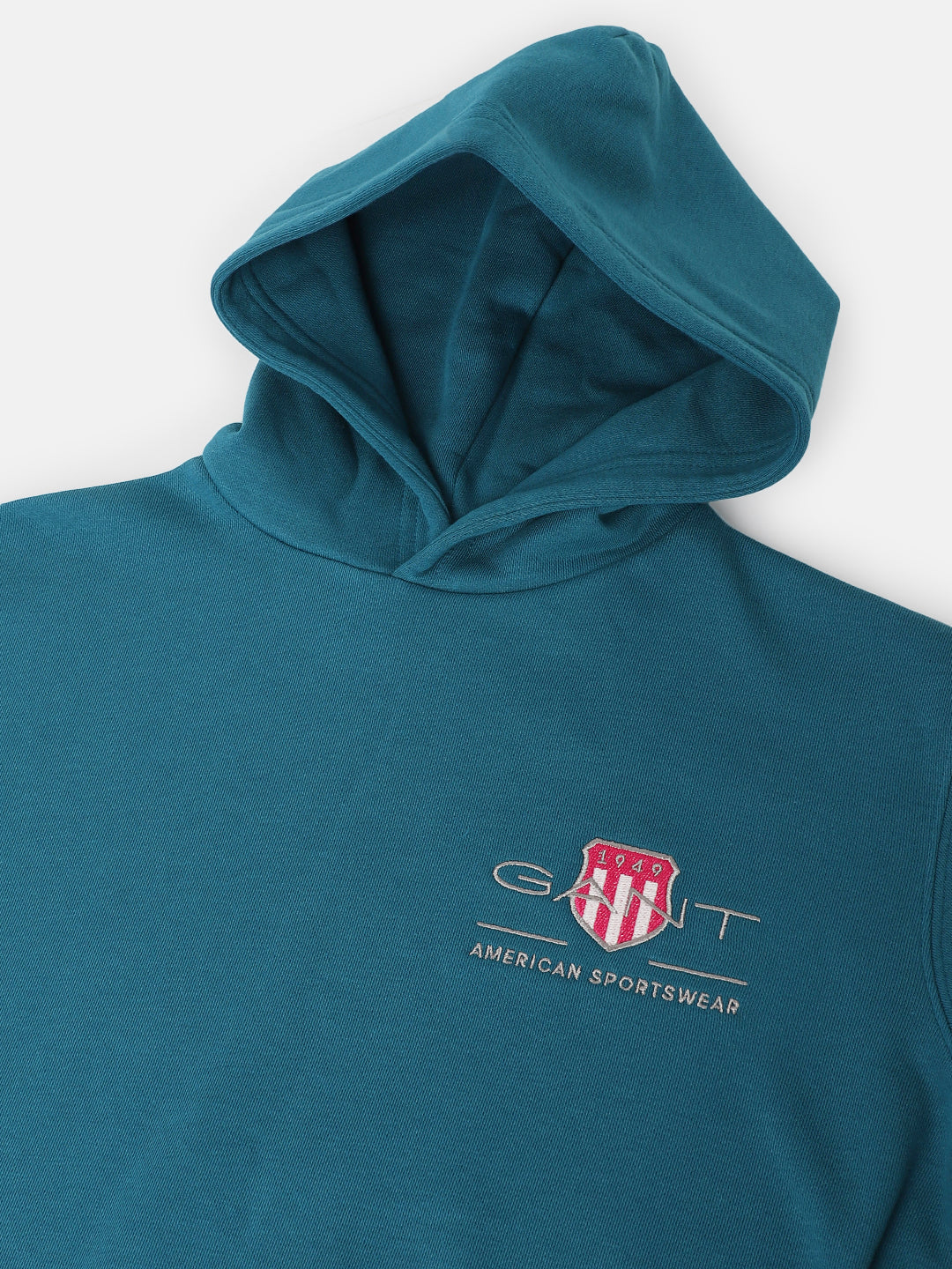 Gant Boys Solid Full Sleeves Hooded Sweatshirt