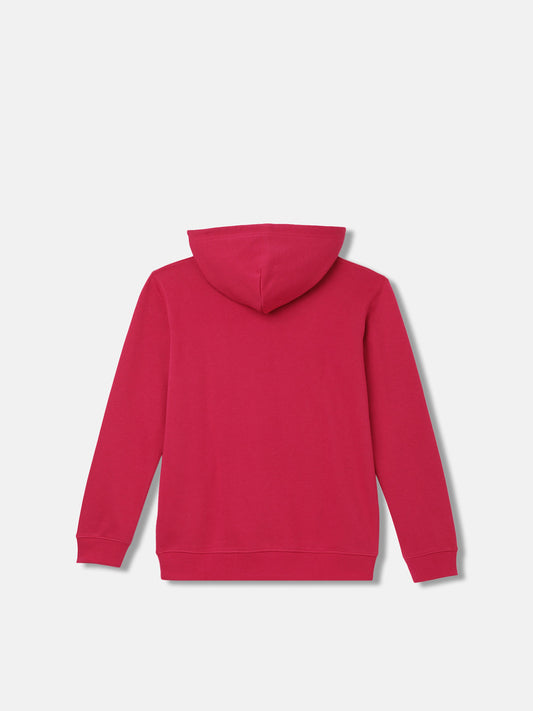 Gant Boys Solid Full Sleeves Hooded Sweatshirt