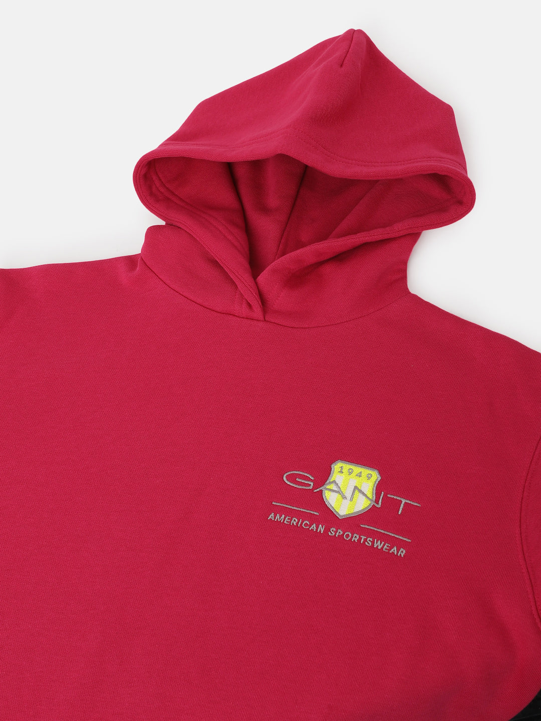 Gant Boys Solid Full Sleeves Hooded Sweatshirt