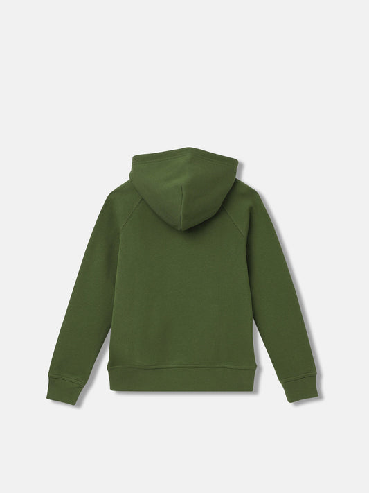 Gant Boys Embroidered Full Sleeves Hooded Sweatshirt