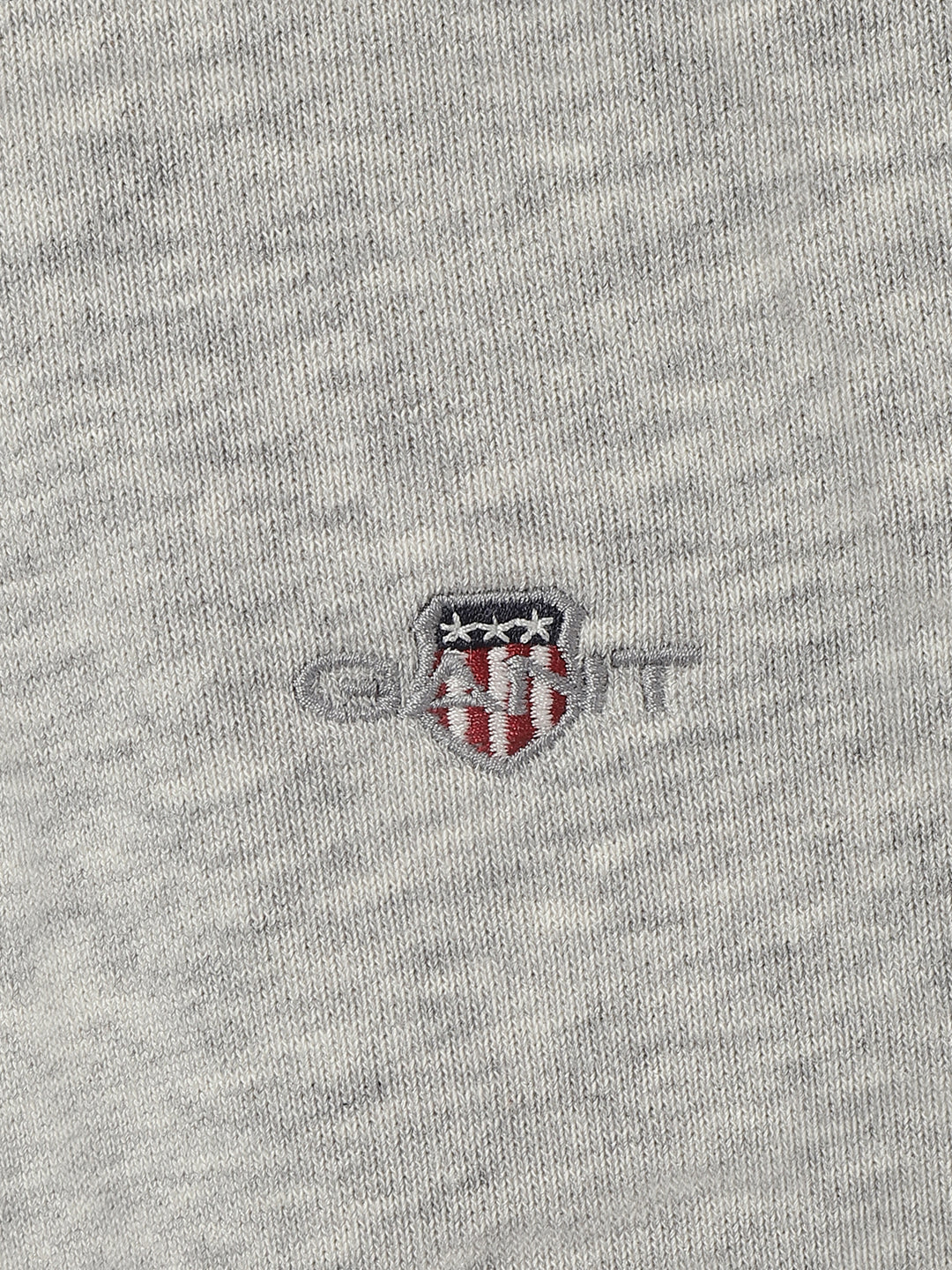 Gant Kids Grey Solid High Neck Full Sleeves Pullover Style Sweatshirt