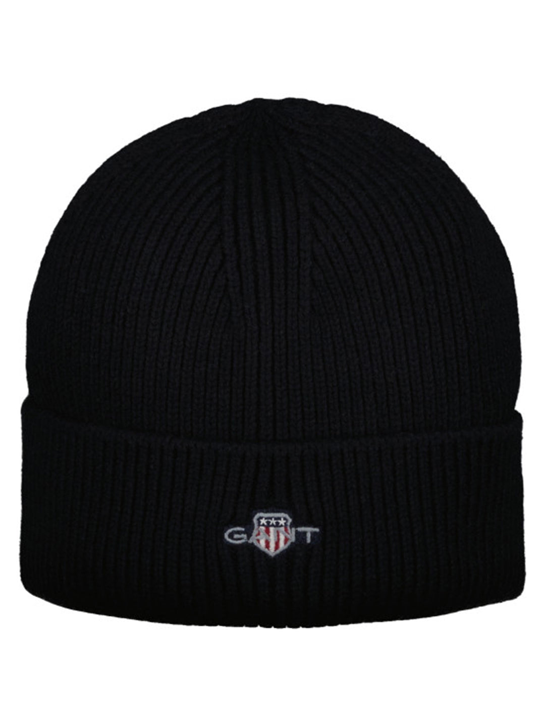 Gant Boys Black Solid Beanie Caps