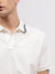 Gant Men Off White Solid Polo Collar Short Sleeves T-shirt