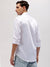 Gant Men White Solid Spread Collar Full Sleeves Shirt