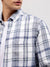 Gant Men Off White Checked Button-down Collar Full Sleeves Shirt