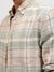 Gant Men Beige Checked Button-down Collar Full Sleeves Shirt